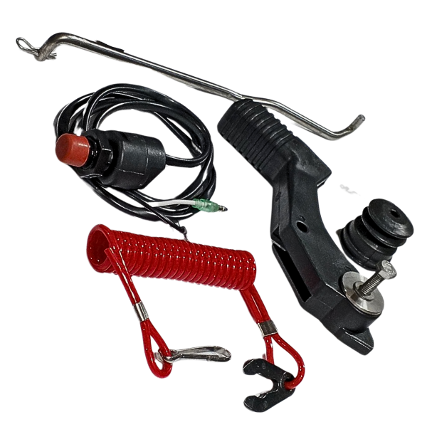 BRAZO DE DIRECCION (ALUMINIO) YAMAHA 2-T 40HP 40X COMPLETO PREMARINE